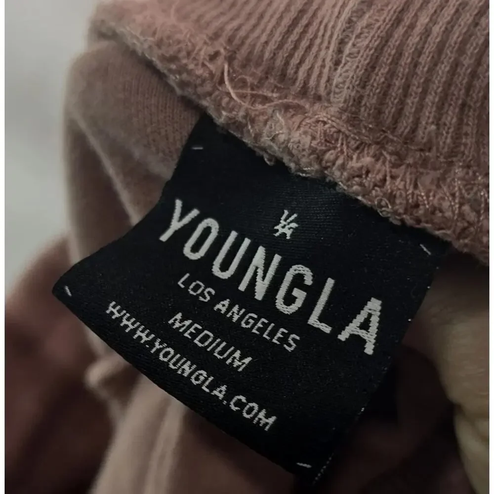 Youngla Shorts Youth Medium Pink Sweats Boys Girls Kids